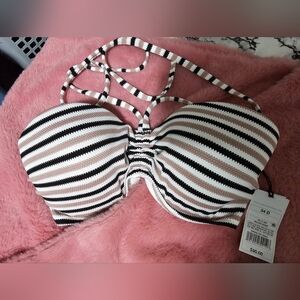 NWT- Bandeau Swim Suit Top